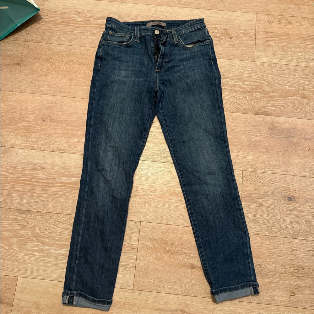 Joe's Jeans Dark Blue Straight Leg Women's Jeans